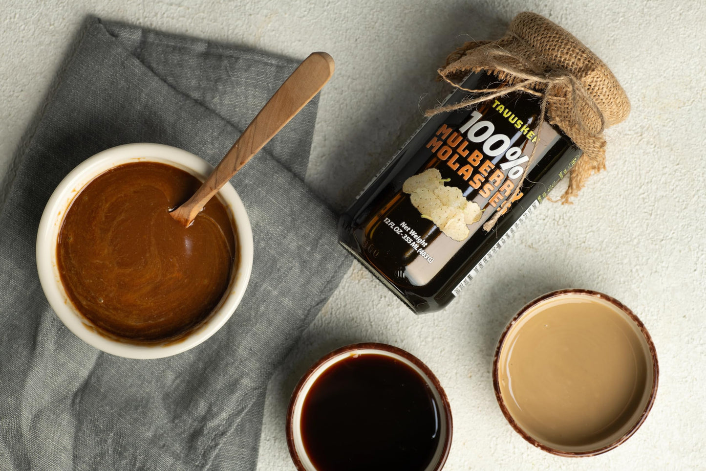 Premium 100% Mulberry Molasses (Turkish Pekmez) – Pure White Mulberry Syrup, Petimezi 12 FL OZ