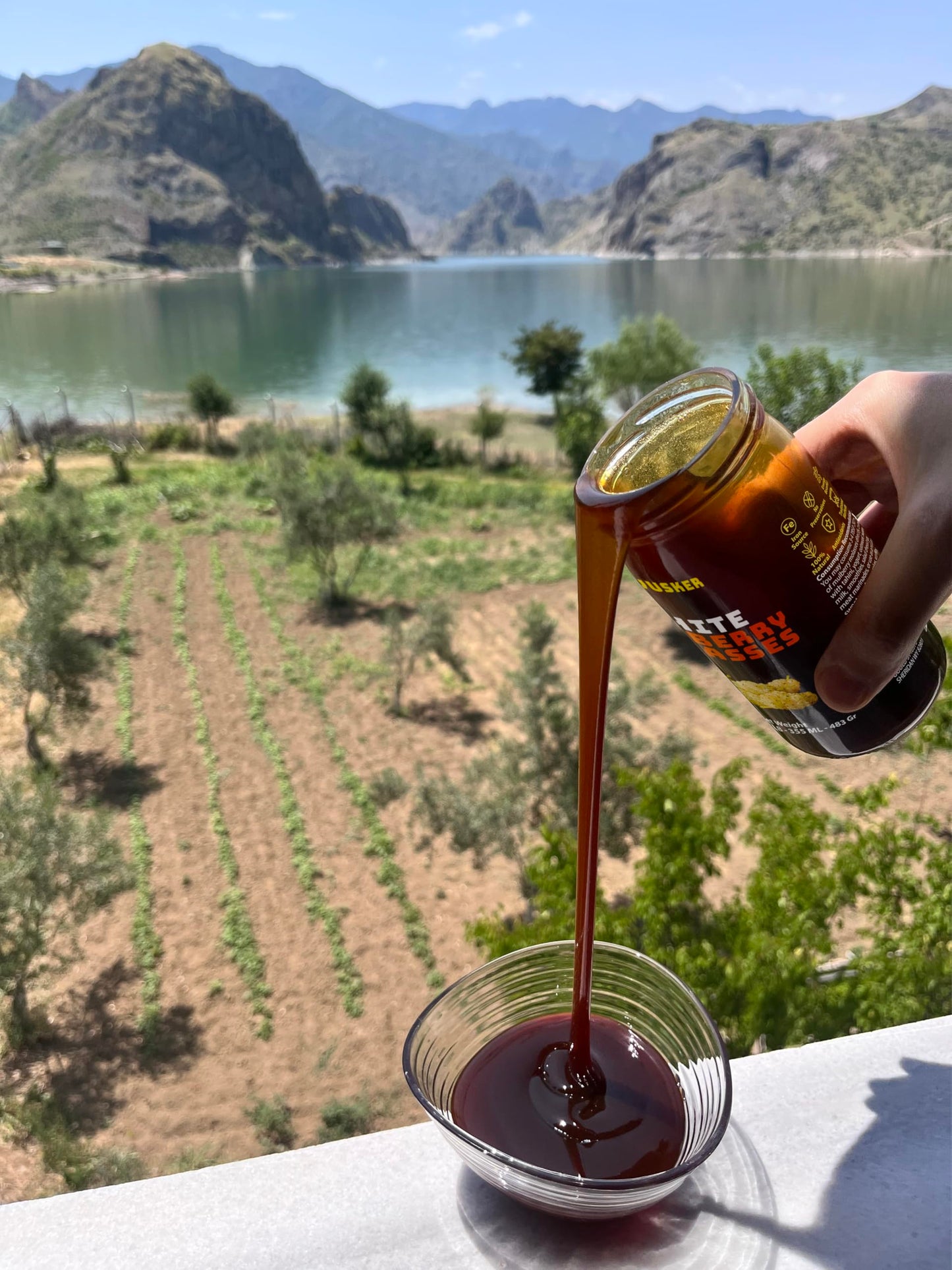 Premium 100% Mulberry Molasses (Turkish Pekmez) – Pure White Mulberry Syrup, Petimezi 12 FL OZ