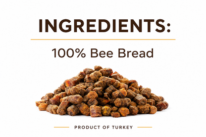 Tavusker Bee Bread 2026 Harvest, Fresh Perga Naturally Fermented Bee Pollen, Gluten Free 3.53 OZ (100G)